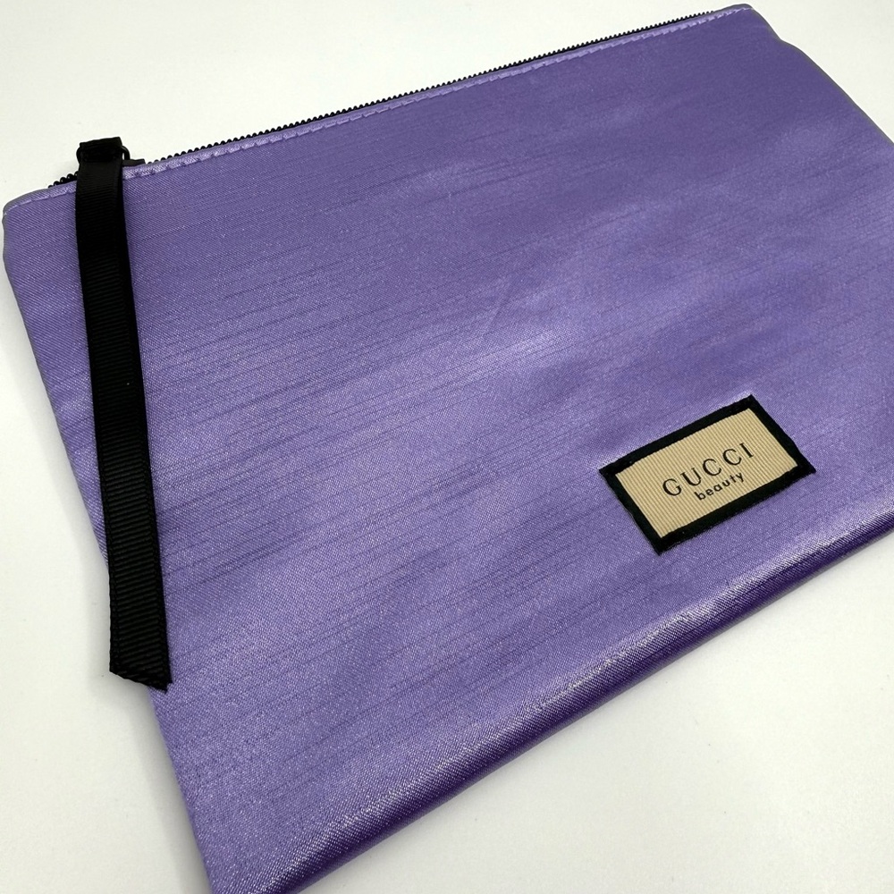 Gucci GWP Makeup Bag Clutch Elegant Purple